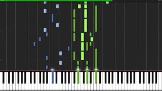 Ruins  Undertale Piano Tutorial Synthesia [upl. by Acinot]