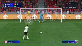 RB Salzburg vs Liverpool  Penalty Shootout FIFA 22 [upl. by Ellebasi812]