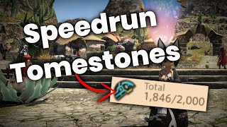 FASTEST Way to Farm Aesthetics Tomestones amp Materia XII  FFXIV [upl. by Ellebyam]