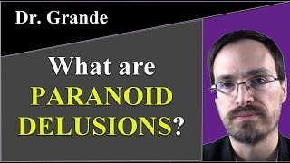 What are Paranoid Delusions Persecutory Delusions [upl. by Fanchie]