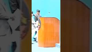 Under the Speakers direction the marshal escorted Prime Minister Prachanda to the rostrum [upl. by Lorola]