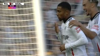 Reiss Nelson Goal Fulham vs Newcastle United 31 All Goals and Extended Highlights [upl. by Cindie]