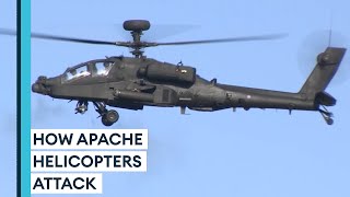 How Apache helicopters attack [upl. by Ahsiral]