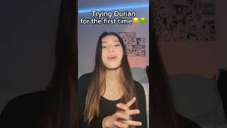 TRYING THE STINKIEST FRUIT FOR THE FIRST TIME🤢😂 we almost threw up comedy durian [upl. by Randy398]