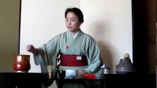 Tea Ceremony at Hotel Okura Tokyo [upl. by Adnovoj]