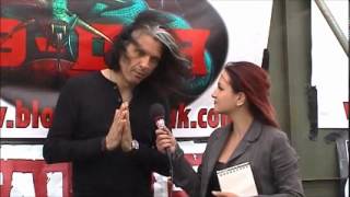 Alex Skolnick Testament interview Bloodstock 2012 with TeePee TotalRock [upl. by Aerdnad]