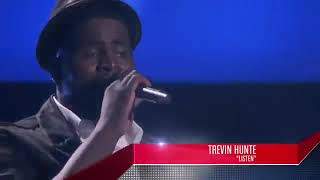 Trevin Hunte impressiona cantando Listen  The Voice Usa [upl. by Schreiber]