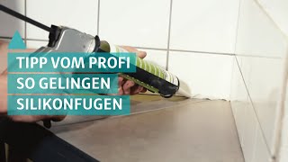 BAUEN amp WOHNEN so gelingen Silikonfugen perfekt  HandwerkHeld [upl. by Malas35]