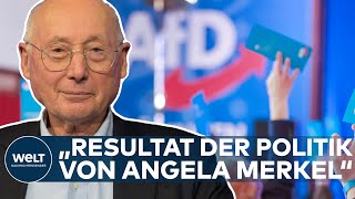 AFD AUF HÖHENFLUG Stefan Aust spricht Klartext – quotDeswegen schleimt die CDU hinter den Grünen herquot [upl. by Aleahs]