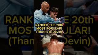 Garcia Haney Fight Ranked 20th Most Popular [upl. by Buckler]