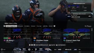 Madden NFL 25  Year 3 Week 8 Broncos Vs Seahawks [upl. by Ramsay834]