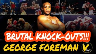 10 George Foreman Greatest Knockouts [upl. by Boehmer701]