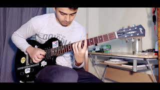 Jason Becker Serrana Arpeggios cover guitar with 22 frets [upl. by Shandy]