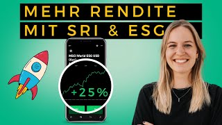 Unterschiede zwischen SRI und ESG ETFs erkennen Rendite Risiko Nachhaltigkeit [upl. by Ailehc]