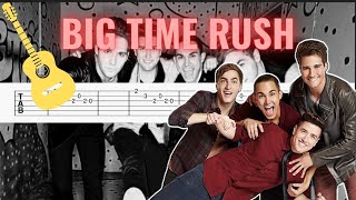 Big Time Rush  Big Time Rush I Easy Guitar TabTutorial [upl. by Puri]