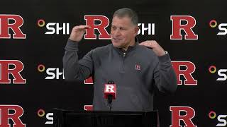 Greg Schiano Press Conference 112524 [upl. by Ferrand257]