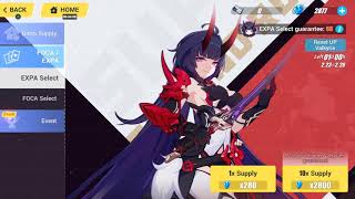 HOW TO GET HERRSCHER OF THUNDER IN ONE PULL HONKAI IMPACT [upl. by Adnohsar]