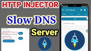 How to setup HTTP injector slow DNS server settings for secure browsing [upl. by Shipman760]