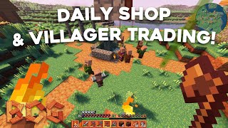 Building the Daily Shop amp Selling Bin  Minecraft BCG Modpack [upl. by Barbi646]