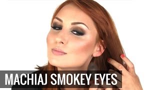 Machiaj Smokey Eyes  tutorial stepbystep pentru un machiaj de seara profesional [upl. by Ocir855]