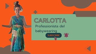 Cristina’s ruckless carry tutorial babywearing legatura schiena [upl. by Eelrac]