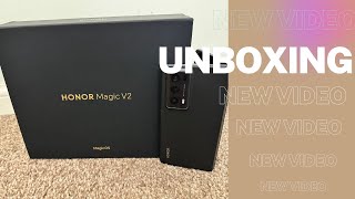 Honor Magic V2 Unboxing [upl. by Rosane]