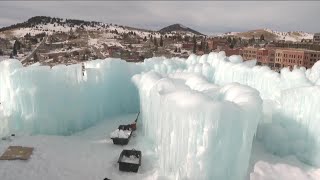 Ice Castles opens in Cripple Creek earlier than planned [upl. by Nami626]