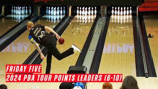 Friday Five  2024 PBA Tour Competition Points Final Standings 610 [upl. by Shalne]