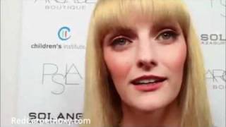 Red Carpet Roxy chats with model Lydia Hearst [upl. by Quirk]