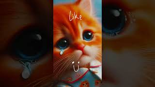 Cute Cat😿Funny Cat😿 cat cartoon funny movie cute aiart story cats shorts funny viralvideo [upl. by Nodnart]