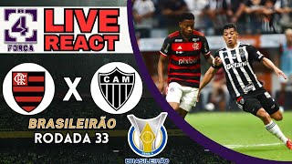 LIVE REACT FLAMENGO X ATLETICO MG  BRASILEIRÃO 2024  13112024 [upl. by Kohn]