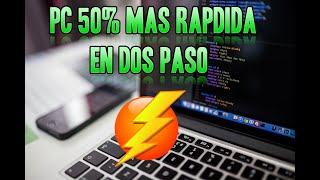 Como colocar tu pc mas rapida en 50 en dos simples pasos [upl. by Nylrahs]