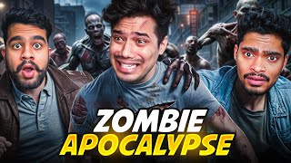 DEFEATING THE ZOMBIE APOCALYPSE IN THIS WORLD 😱 [upl. by Lysander]