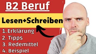 B2 Beruf Prüfung  Lesen  Schreiben [upl. by Jayme]