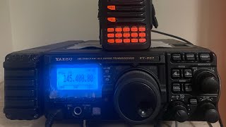 Yaesu 897 collegamento con il Giappone banda 40 metri [upl. by Flanders61]