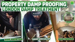 Advanced Damp Proofing Solutions for Homes Property Damp Treatment In London [upl. by Nylitak]