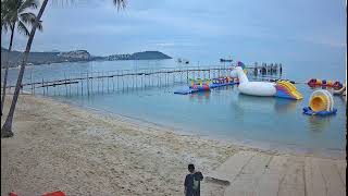 🔴 Samui Pier Beach Front Resort Cam1  Bangrak  Koh Samui  Thailand  Live Beach Webcam  1440p [upl. by Aneis814]