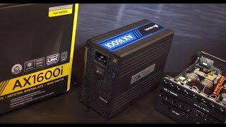 CES 2018 Corsair’s AX1600i is a smaller more efficient PSU [upl. by Cruickshank879]