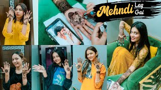 SAB KO MEHNDI LAG GAI 😍  Bride Ki Special Mehndi 🥰  Barat Ka Dress Agya ♥️ [upl. by Cutlerr]