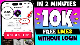 How to Get Free Tiktok Likes in 2024  How to Increase Tiktok Likes  How to get Likes on Tiktok [upl. by Gusella]