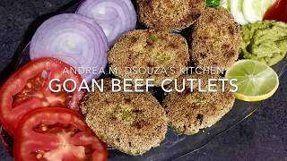 GOAN BEEF CUTLETS [upl. by Aneert]