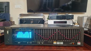 TECHNICS Stereo Graphic Equalizer With Spectrum SH8055For SaleInfinity AudioContact 94433 70602 [upl. by Llegna933]