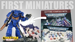 How to get started with Warhammer 40K and Paint your first Miniatures 10th edition [upl. by Eel807]