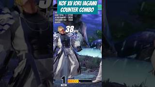 KOF XV IORI IAGAMI COUNTER STUN TOD COMBO 60 HIT [upl. by Breana]