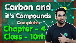 Carbon and Its Compounds Class 10 Science Chapter 4  CBSE NCERT KVS [upl. by Zebedee]