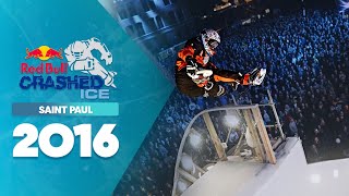 Cameron Naasz Skates to Victory in Saint Paul  Red Bull Crashed Ice 2016 [upl. by Hillel929]