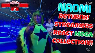 Naomi Returns Streamers React MEGA collection [upl. by Jeddy]