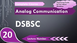 Double Sideband Suppressed Carrier DSBSC Basics Working Circuit Waveform amp Impotence Explained [upl. by Yolande]