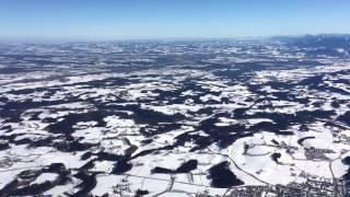 Jungfernfahrt mit dem Bräustüberl Ballon [upl. by Jorin]