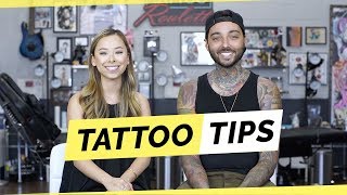 10 Tips Before You Get Your First Tattoo With Tattoo Artist Romeo Lacoste [upl. by Quinn367]